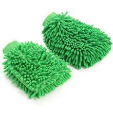 Amazon Basics Deluxe Premium Chenille Microfiber Car Wash Mitt Ultimate Wash Sponge Wash Glove